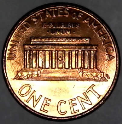 1996-P-Lincoln-Memorial-Cent-With-Very-Nice-Trail-Dies!